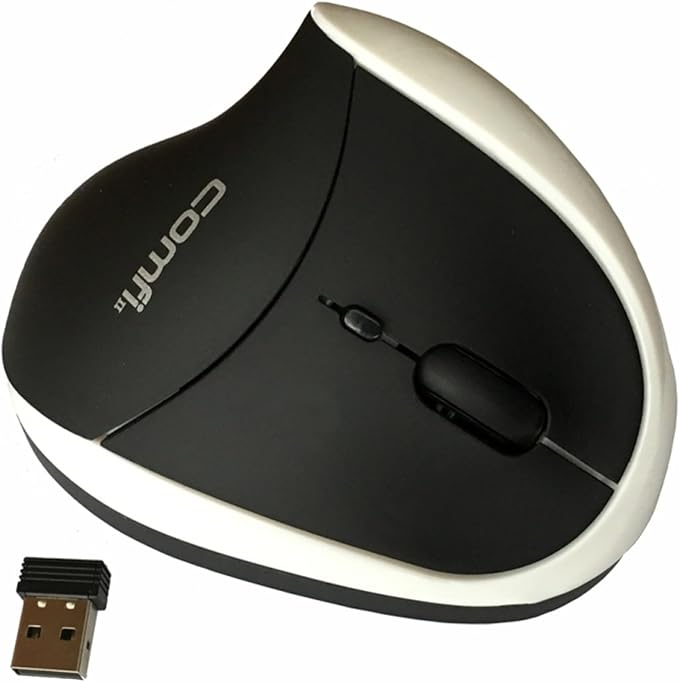 EM011-WW Comfi II Wireless Ergonomic Computer Mouse White