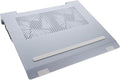 Aluminum Alloy Laptop Cooling Pad Stand with Fan Ventilated Support to 17.3 Inch Notebooks Gaming and Office Use Gray
