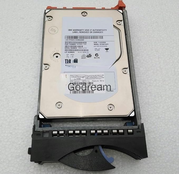 for 5212 06P5772 06P5774 26K5201 36.4G 15K FC DS4300 Storage Hard Disk