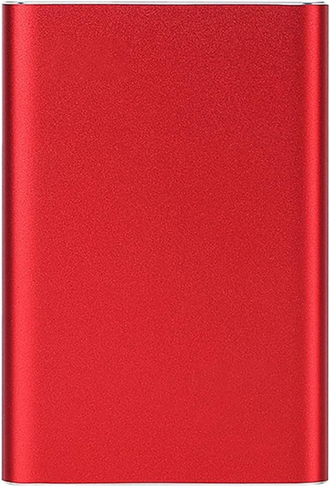 2.5Inch External Mobile Hard Disk High Speed USB 3.0 1TB Storage Portable Hard Disk for Laptop Desktop PC Red 500450354A3