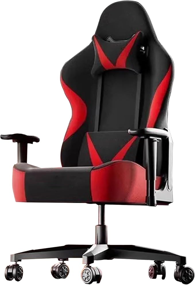 Ergonomic Gaming Chair Comfortable and Breathable Office Chair Height Adjustable Computer Chair with Footstool(Without Foot Rest)