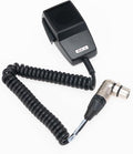 REI 480015 Professional Handheld PA Microphone 4-Pin Omni-Directional with Heavy Duty 3FT Coiled Cord 300-6000 Hz Superior Sound Quality &amp Durability