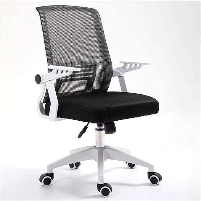Office Chair Computer Chair Mesh Chair Recliner Game Gaming Chair Swivel Chair Executive Chair Office Chair Ergonomic Rolling Chair Chair (Color : Black) Needed
