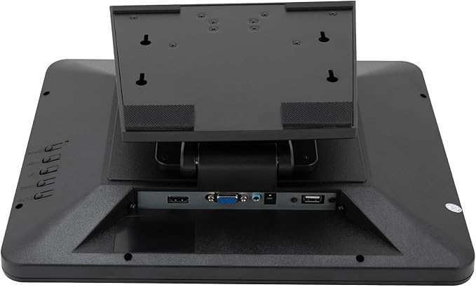 Touchscreen POS Cash Register Till System15'' POS-Touch-Screen-Monitor with Ten-Point Touch ModeAll-in-One Smart Touchscreen Monitors with 1 USB Port/Power Port/VGA Port/Headphone Port/HDMI Port
