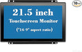 21.5 Inch Open Frame Capacitive Touchscreen Monitor 1920x1080 Resolution 16:9 Aspect Ratio WaterproofVESA+Panel Mount for Kiosk Automation POSVendingHMI and Digital Signage 7x24h Work