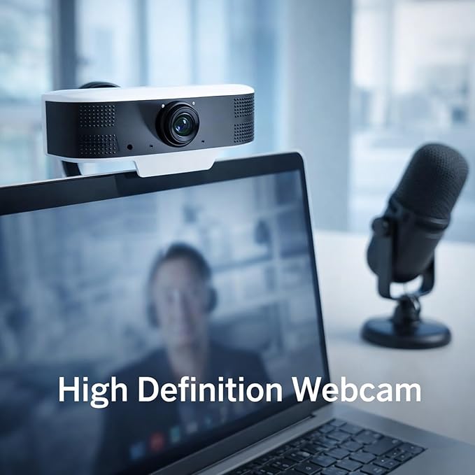 Computer Web Camera USB2.0 Mini Webcam 1080P 30FPS 2MP Pixels High Compatibility Automatic Focus - Smooth Video Conferencing Easy Installation for and Android