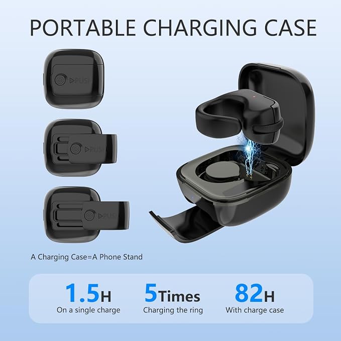 SPYN Multifunctional Wireless Ring Mouse PROFinger Ring Mouse with TouchTrackpad Bluetooth/Wireless Scroller for iPhone/Android/PC/Laptops/Tablets/SmartTVs RemoteControl for Camera/Video Recording