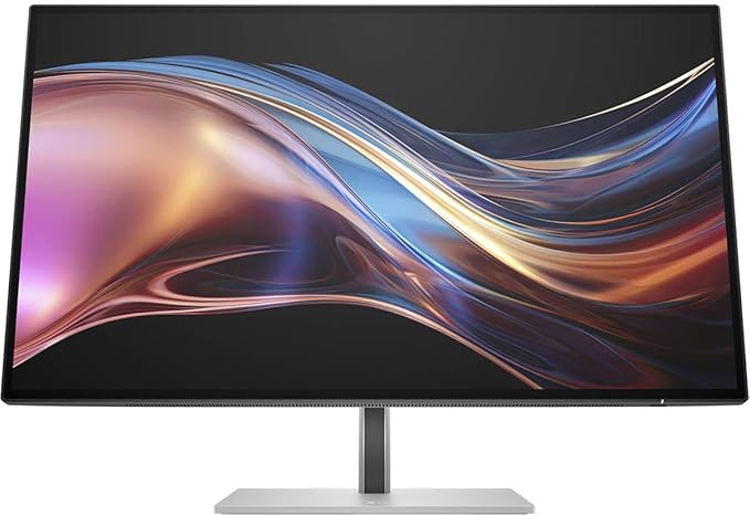 HP 727pu 27 Class WQHD LED Monitor - 16:9 - Natural Silver - 27 Viewable - In-plane Switching (IPS) Black Technology - Edge LED Backlight - 2560 x 1440 - FreeSync Premium - 400 Nit - 5 ms - 120 Hz R