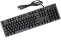 Gaming Keyboard USB Mechanical Keyboard 104 Keys Backlight Effects Computer Keyboard Wired Backlit Mechanical Gaming Keyboard for 2000//7/8/10