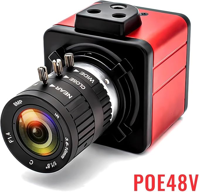 4K Network Camera IP Smart Home 3 4 5 8MP HD Camera Safety Security Surveillance Varifocal Zoom Mini POE Webcam
