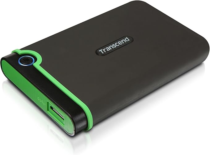 Transcend 2 TB StoreJet M3 Military Drop Tested USB 3.0 External Hard Drive (TS2TSJ25M3)