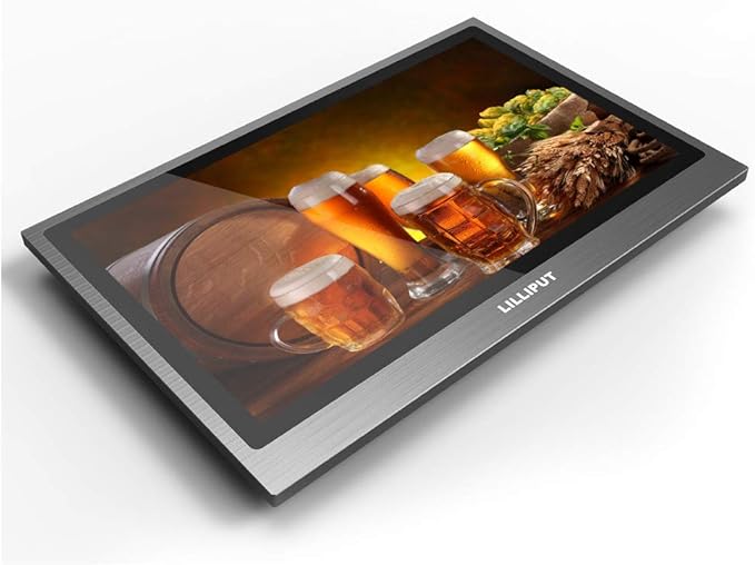 LILLIPUT 13.3 TK1330-NP/C/T Full HD HDMI Monitor with capacitive Touch FunctionOption for Open Frame Install kit and VESA Mount