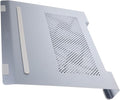Aluminum Alloy Laptop Cooling Pad Stand for Notebooks to 17.3 Inch with Ventilated Cooling Fans Adjustable Height Gray – Suitable for Gaming and Office Use