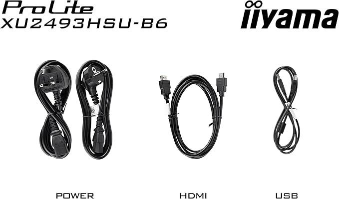 24 iiyama XU2493HSU-B7 IPS 1ms HDMI/DP/USB spks
