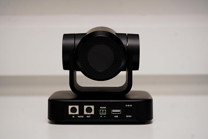 Boom MIDI PTZ Camera 1080p Full HD 20X Zoom USB UVC Plug &amp Play VISCA Pelco PTZ Control (RS232/RS485) 10 Presets Remote Dual Stream H.265/H.264 77° FOV for Teams Zoom Conference Rooms