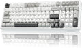 AULA F99 Wireless Mechanical KeyboardTri-Mode BT5.0/2.4GHz/USB-C Hot Swappable Custom KeyboardPre-lubed Linear SwitchesRGB Backlit Computer Gaming Keyboards for PC/Tablet/PS/Xbox (Renewed)