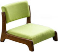 ELEFOCUS Window Floor Chair Fabric Cushion Lazy Tatami Legless Chair Back Support Living Room 45X50X43CM(E)
