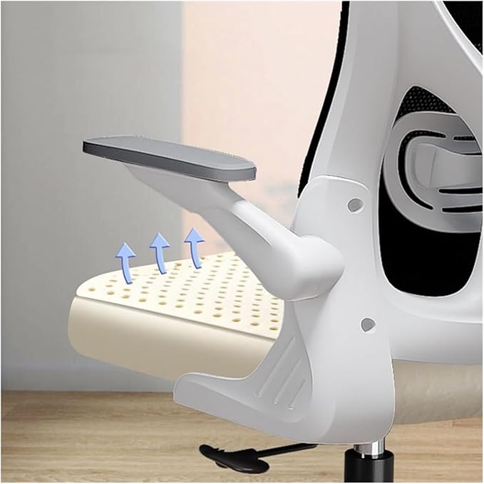 Gaming Chair Ergonomic Computer Fabric Chair Gaming Wheels Comfortable Foldable Chair Desk Tourist Home Furniture ChairStyle 2 One Size