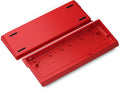 FKZ H60 Aluminum Keyboard Case60% Compact Customized Mechanical Gaming Keyboard Housing Compatible with Wooting60/Win60/GH60/MADLIONS MAD60HE/61Keys Barebones Keyboard DIY (Red)
