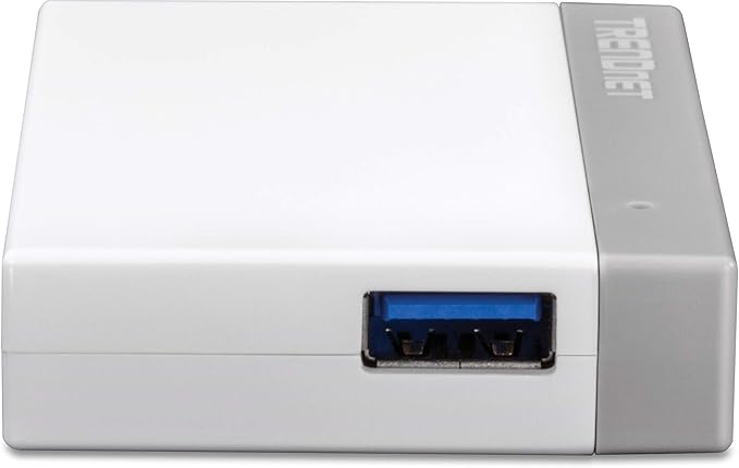 TRENDnet 4-Port USB 3.0 Ultra-Mini Hub 1M (3ft. USB 3.0 Cable) Up to 5Gbps Power Adapter Included Plug &ampPlay Backwards Compatibility with USB 2.0/USB 1.1 TU3-H4