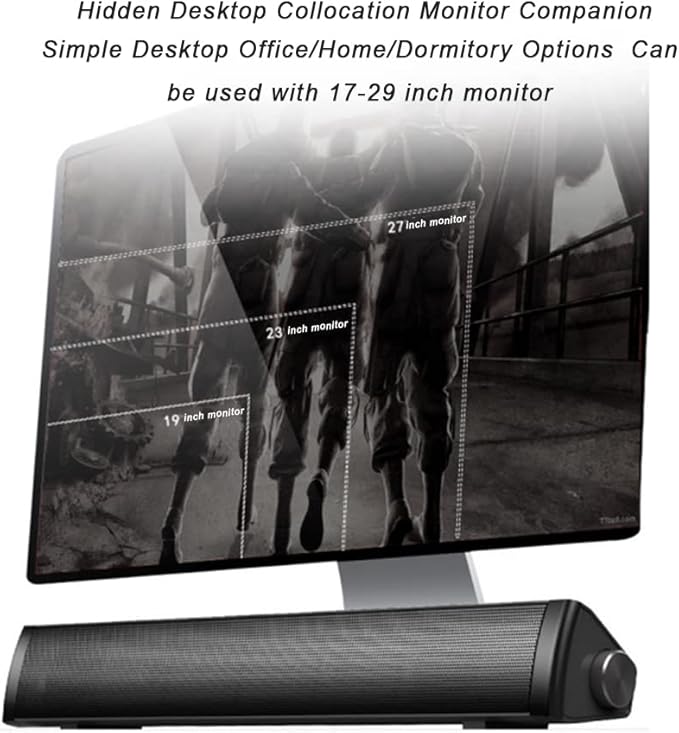 Desktop Computer Speaker 3.5mm Audio Jack 3D Stereo Sound Bass Speaker for Home Office