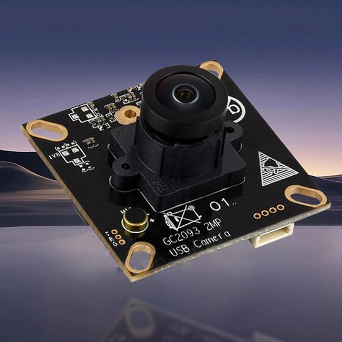 2MP GC2093 Sensory Wide Dynamic Backlight Imaging Fixed Focusing With Microphone USB Webcam For PC Computer Tablets Backlit Environment Webcam