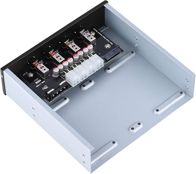 HDD Power Control Switch Hard Drive Selector SATA Drive Switcher 2.5-inch Hard Disk Fixed IDE and SATA 15P Two Input Interfaces for Desktop Computer Optical Drive