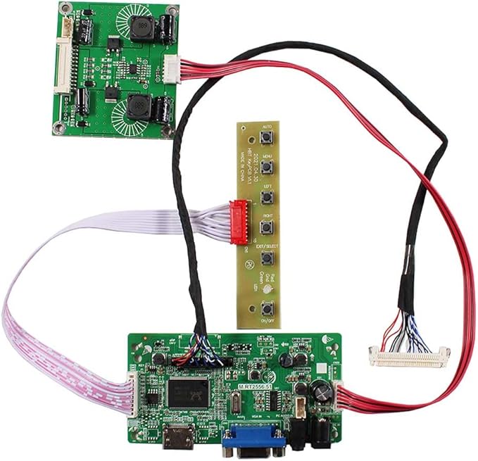VGA Controller Board eDP for 27 inch 2560x1440 2K LM270WQ1 SDA1 SDA2 30 pin WLED LCD Screen