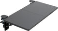 VIVO Clamp-on 24 x 12 inch (14 Including Clamps) Desk Extender Wrist Support Foldable Keyboard Tray Table Mount for Sit Stand Desks Black DESK-EXT24.