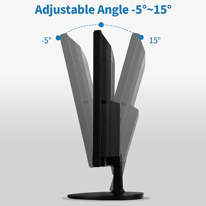 19 1440x900 PC Monitor Office Monitor HDMI VGA LED Desktop Display Dual Speakers60Hz5msVESA MountingWide Viewing Angle 170°Brightness 300cd/m²Tilt AdjustBusiness Computer Screen