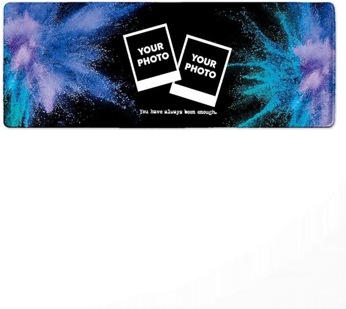 Personalized Mouse Pad – Gaming 11.8 x 31.5 inch Non-Slip Large Size Rubber Base Eco-Friendly Mat Desk Mousepad Keyboard Customized Photo Text Name Picture Gift