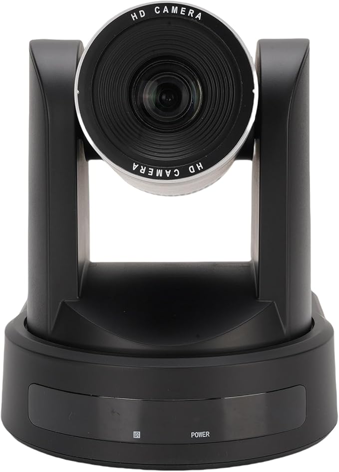 Yunseity Conference Room PTZ Camera HD 1080P 12X Optical Zoom SDI IP USB3.0 Camera for AI Automatic Tracking Support 255 Preset Positions (US Plug)