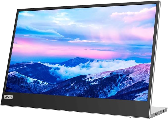 Lenovo - L15 Mobile Monitor - Portable - 15.6 FHD Display - 60Hz Refresh Rate - Low Blue Light Certified (Renewed)