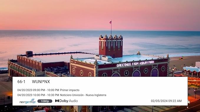 NextGen TV Box - ATSC 1.0/3.0 Tuner with 4K Broadcast Support Enhanced Dolby Audio Broadcaster Apps Includes Universal Remote and On-Screen TV Guide No Internet Needed