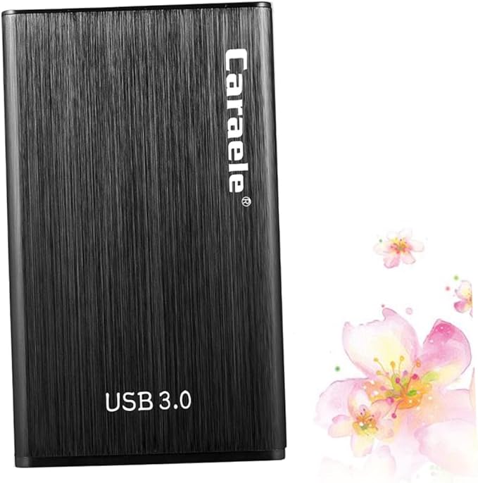 SaditY 1pc 1 Tb Hard Drive USB Hard Drive Enclosure External Hard Drive Portable Hard Disk 1 Tb External Hard Drive USB 3. 0 Hard Disk Cartridge Black USB 3.0 Hard Disk Box Hard Disk Case