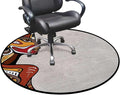 Brown and Cinnamon Round Carpet Playmat - Play Learn and Have Fun SafelyCrawling Mat Educational Soft Rug Shower/Birthday Gift Tribal Exotic Beauty Woman Figure Diameter 55 in