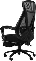 Office Chair Gaming Chair Computer Chair Capacity Ergonomic Computer Mesh Recliner Executive Swivel Office Desk Chair Task Chair and Lumbar Support (Color : Svart)