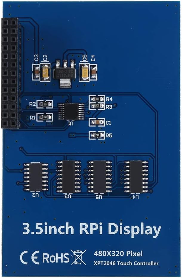 3.5 Inch  480x320 LCD Mini Display Module Monitor with Pen for 3B+ 4B