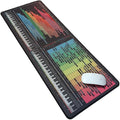 Instrument Frequency EQ Cheat Sheet Mousepad – 80×30cm (31.5x11.8) &amp 35×25cm (13.8x9.8) – Studio Desk Mat for Music Producers DJs &amp Engineers – LED Version Available