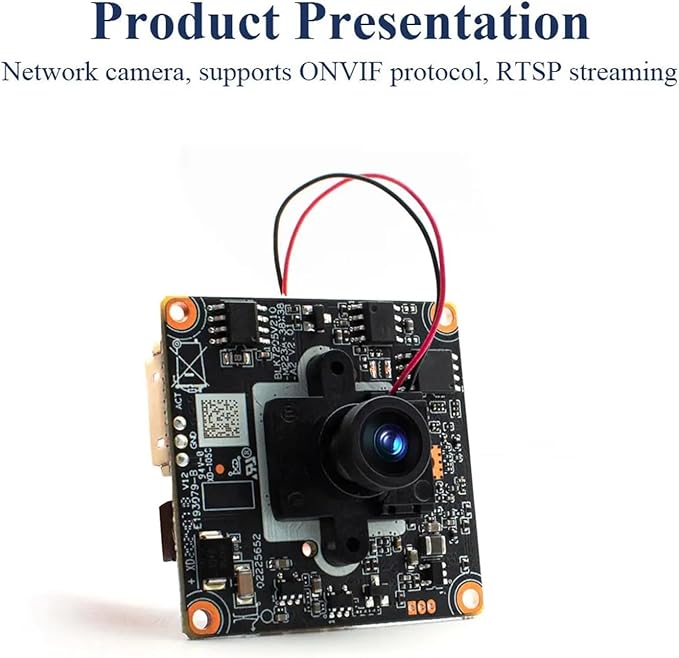 3 4 5 8MP DIY IP Camera Module H265 Video Surveillance Low Illumination Webcam Board with 2mm Wide Angle Lens