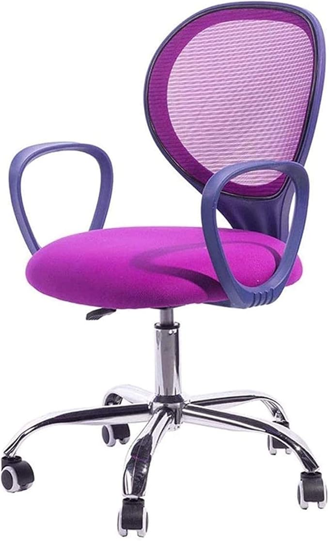 Office Chair Gaming Chair Computer Chair Ergonomic Round Back Office Chair Staff Student Dormitory Computer Seat Home Mesh Lifting Chair Backrest Rotating Chair (Color : 3-Pack)