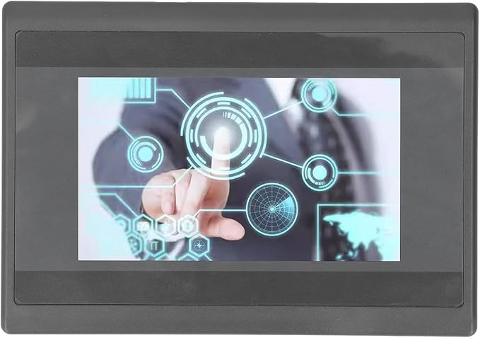 HMI PLC Touch Screen Display 4.3 Inch TFT LCD with ARM9 Processor for Industrial Control Monitoring Systems