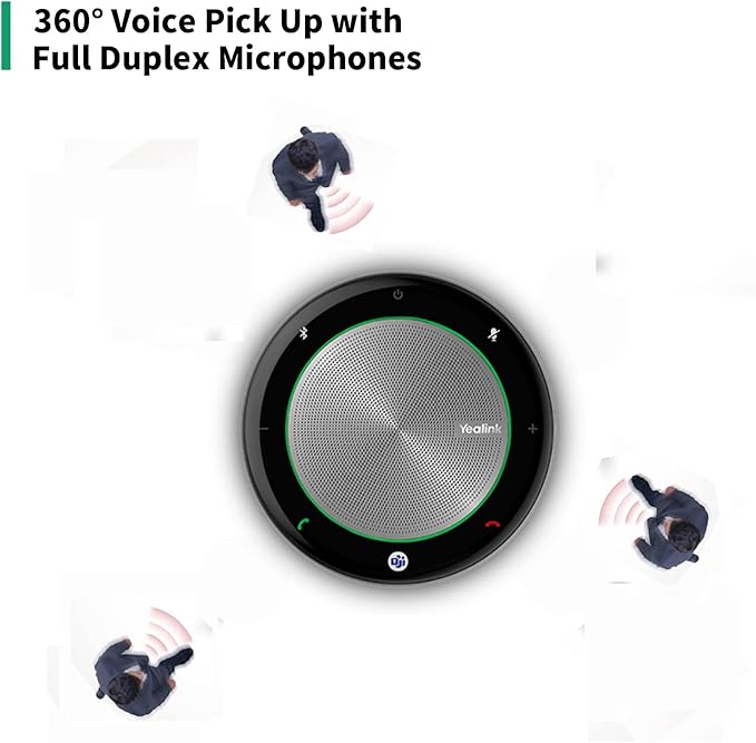Yealink UVC40 E2 Conference Room Camera and CP700 Teams with Dongle Speakerphone Bundle
