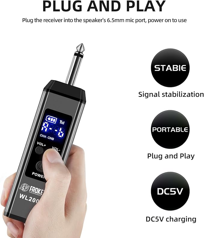 Dual Wireless Handheld Microphone System with RGB Lights 2.4G Stable Transmission 99 Channels Heart-Shaped Pickup for Karaoke Stage Performance Vocal Concert