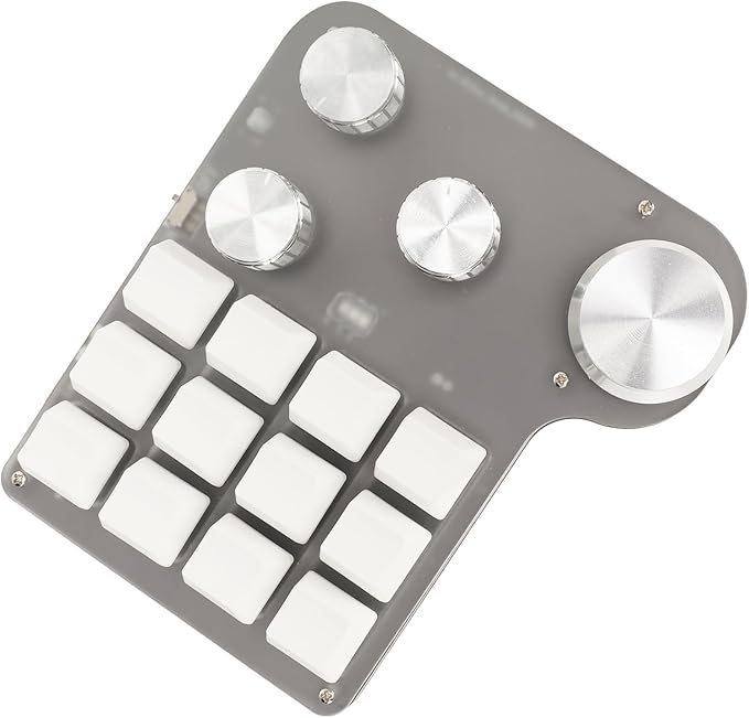 YWBL-WH Blue Switch Keyboard Customizable RGB Lighting Gaming KeyPad 3 Connectivity Options for Gaming Music Office Tasks
