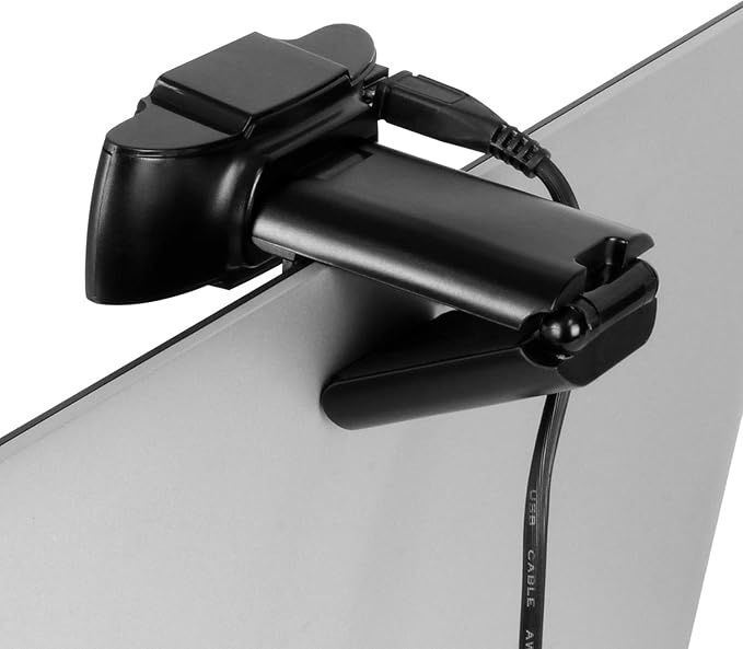 Aluratek 2K HD Webcam with Dual Stereo Noise Cancelling Mics Auto Focus and Low Light Correction Built-in Tripod Mount Universally Compatible