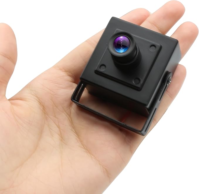 4K Webcam USB Camera with HDR 30fps Fixed Focus Dual Microphones – USB Plug &amp Play for PC/Laptop Streaming Conferencing Recording