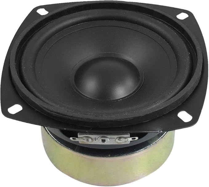 10W 8 Computer Accessories Ohm Aluminum Casing Round Internal Magnet Speaker Computer Speakers 4in Diameter
