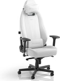 noblechairs Legend Ergonomic Gaming Chair Office Chair with Lumbar Support PU Leather White Edition
