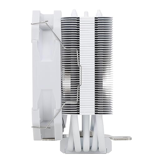 AK120 Mini White 5V ARGB Symphony 135mm High Purity White AGHP2 5th Generation Heat Pipe Nickel Plated Copper Bottom (Color : Other Size : AK120 Mini WH ARGB)